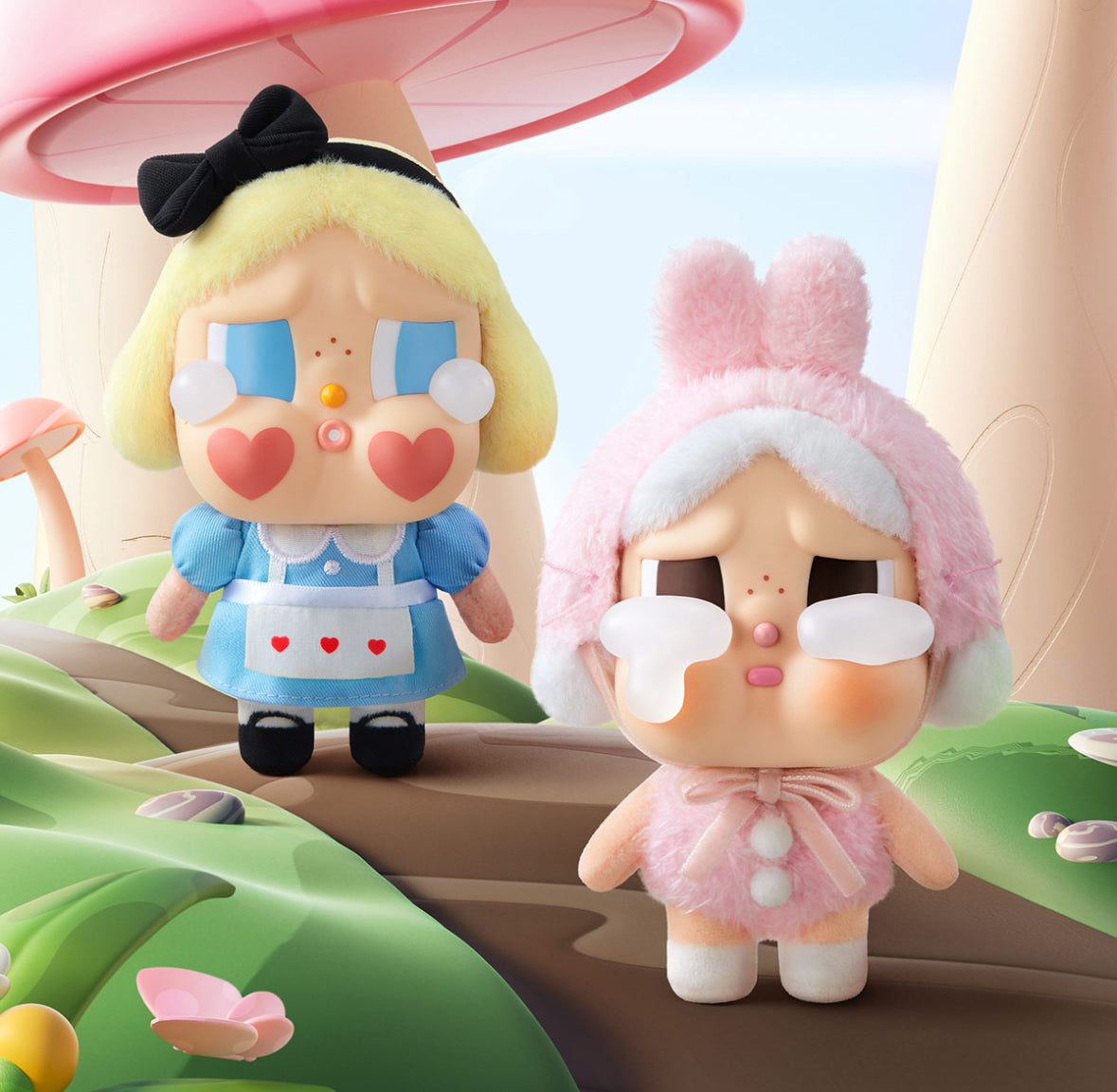 CRYBABY Collectible Plush Doll – Art Toy Blind Box (Single Box)