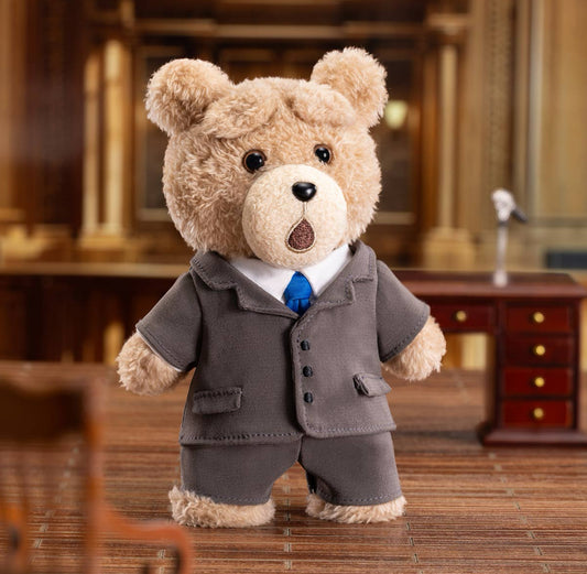 SECRET Ted2 Teddy Bear Action Plush Pendant – Art Toy Blind Box (Single Box)
